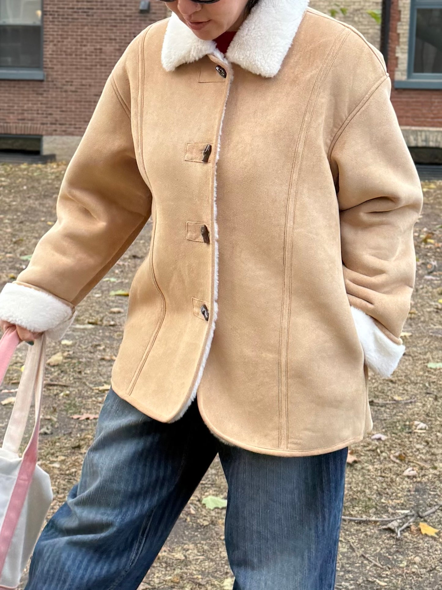 TOKLE Faux shearling coat