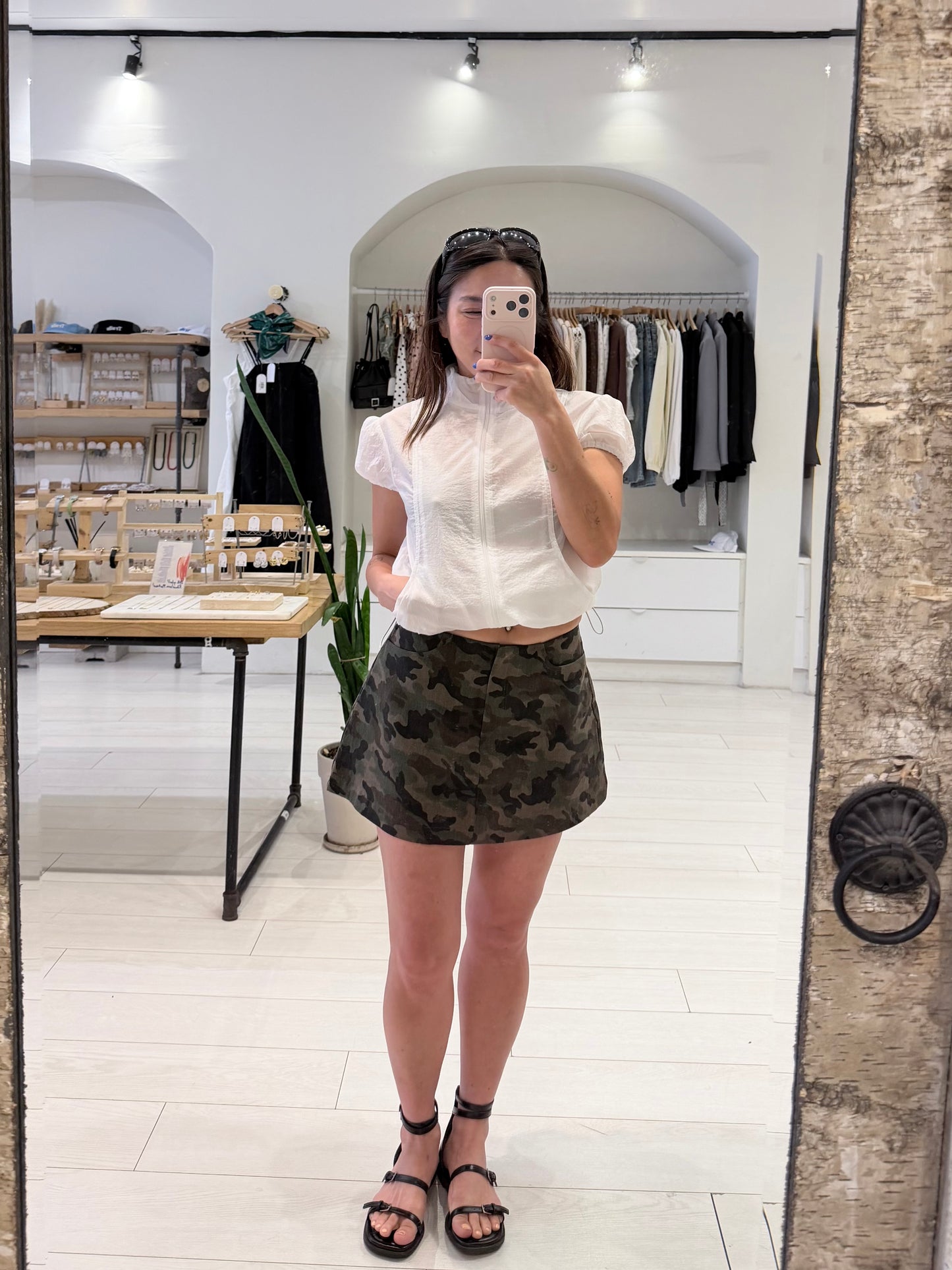 INGRID Cropped windbreaker