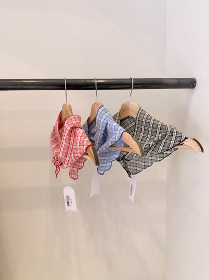 SPIN Plaid scarf