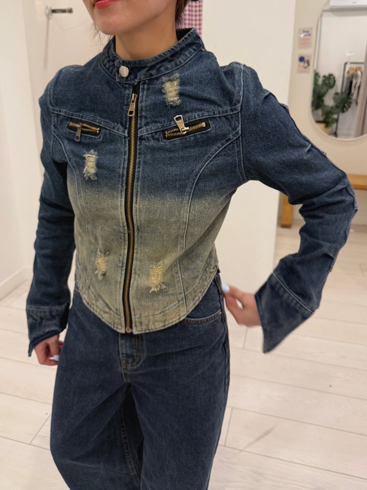 MESS Slim denim jacket