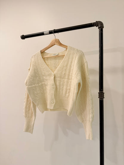 TIDE Cable-knit cardigan