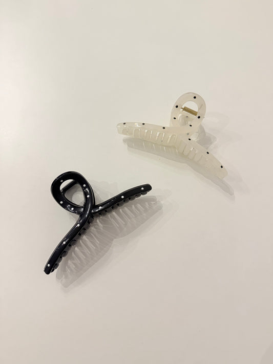 LEELA Polkadot hair claw