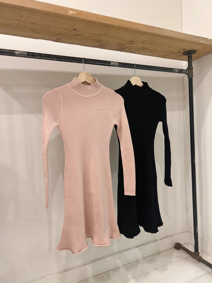 BARRE Mini turtleneck dress