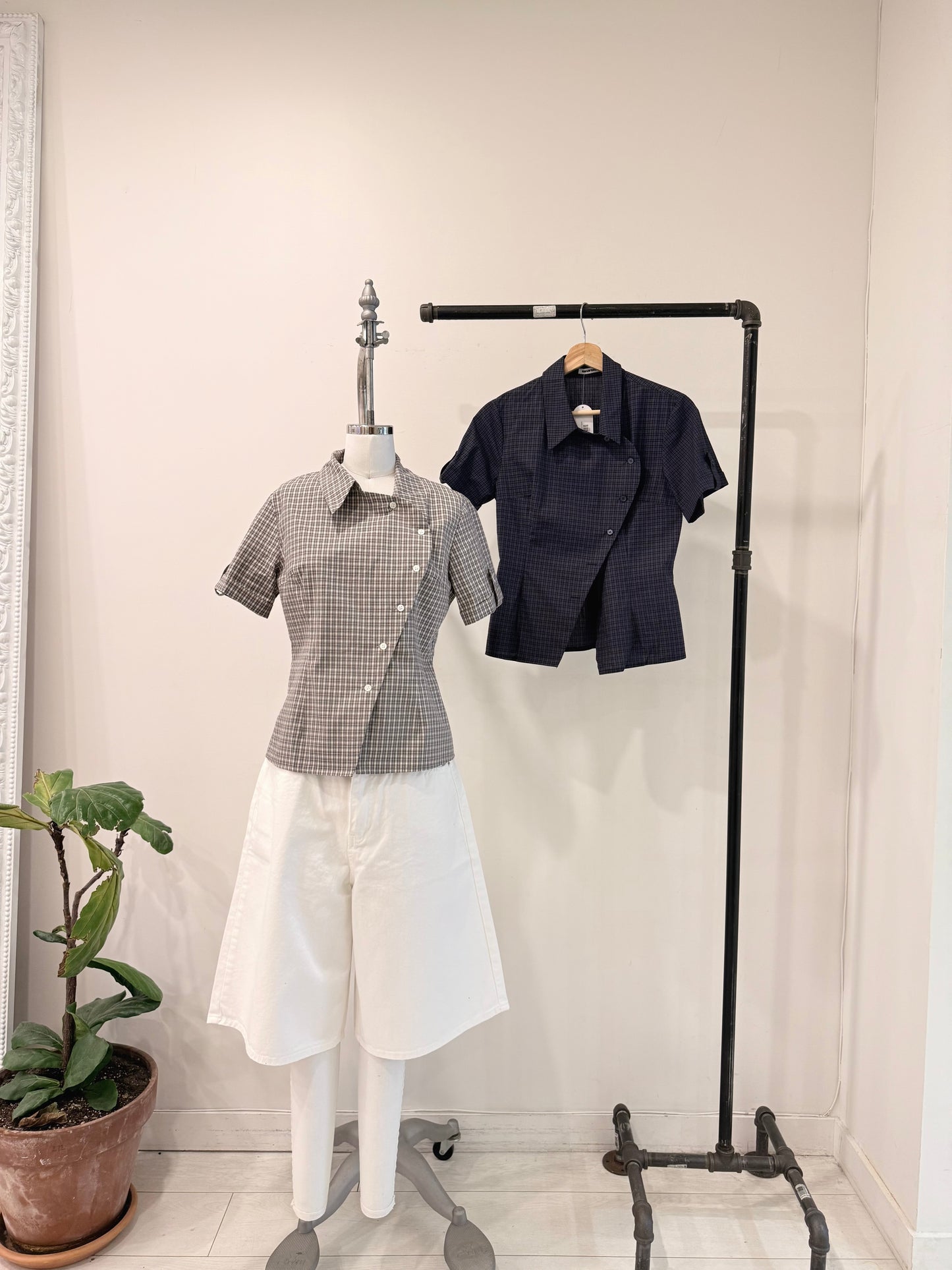 VIVIAN Check shirt