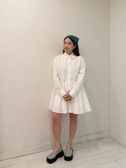 JOSIE Pleated shirtdress