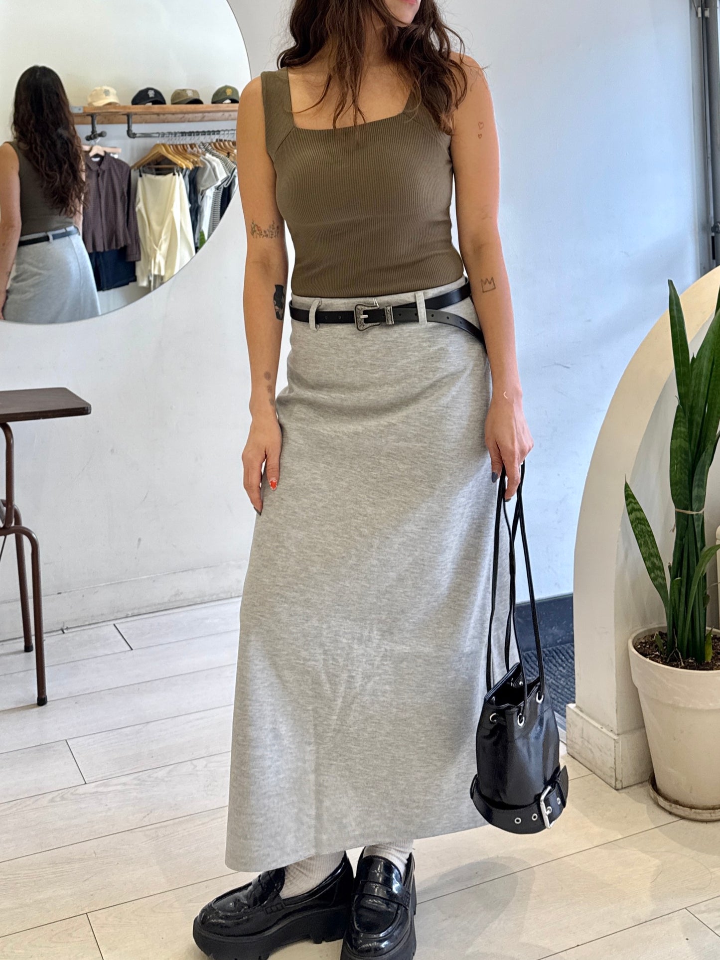 FIRE Square neckline tanktop