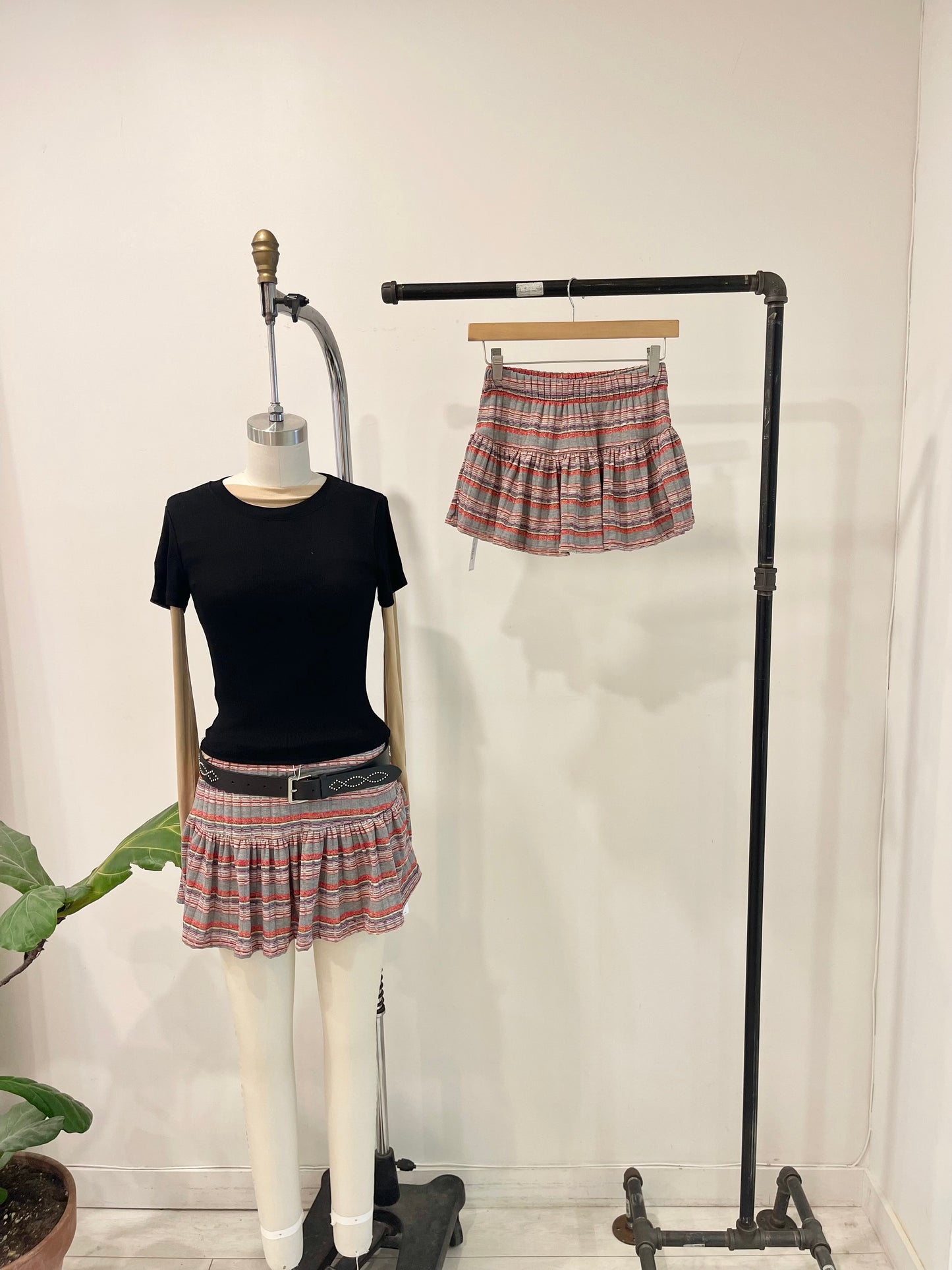 HUMBER Multi colour mini skirt