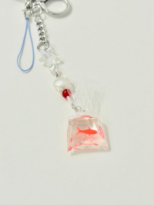 FISH Bag charm