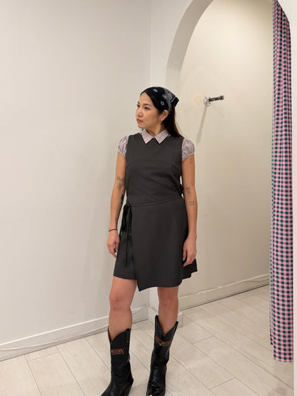 WILLOW Wrap-tie dress