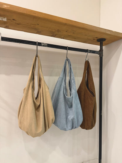 MYDA Suede tote bag