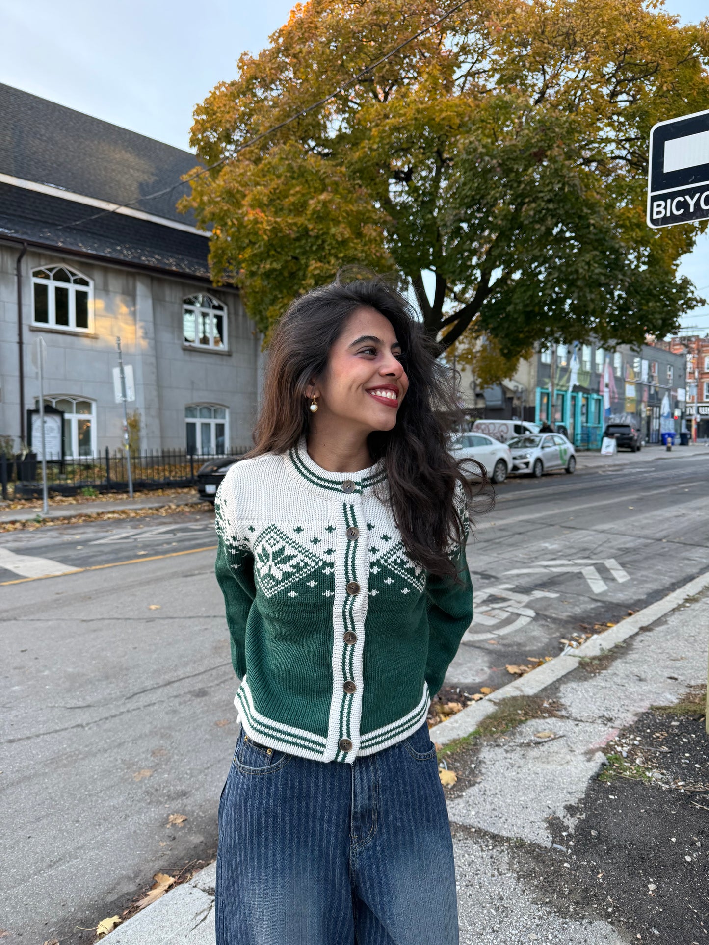 DUNE Nordic cardigan