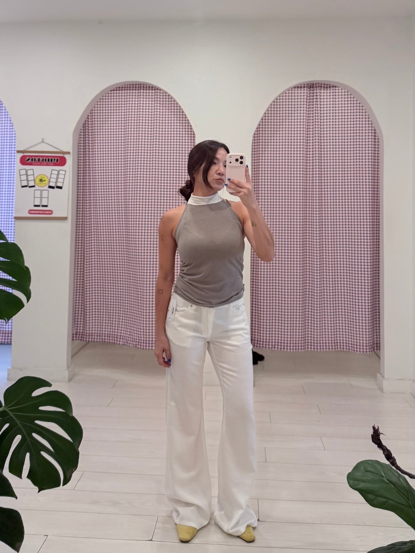 JUNIPER Linen halter