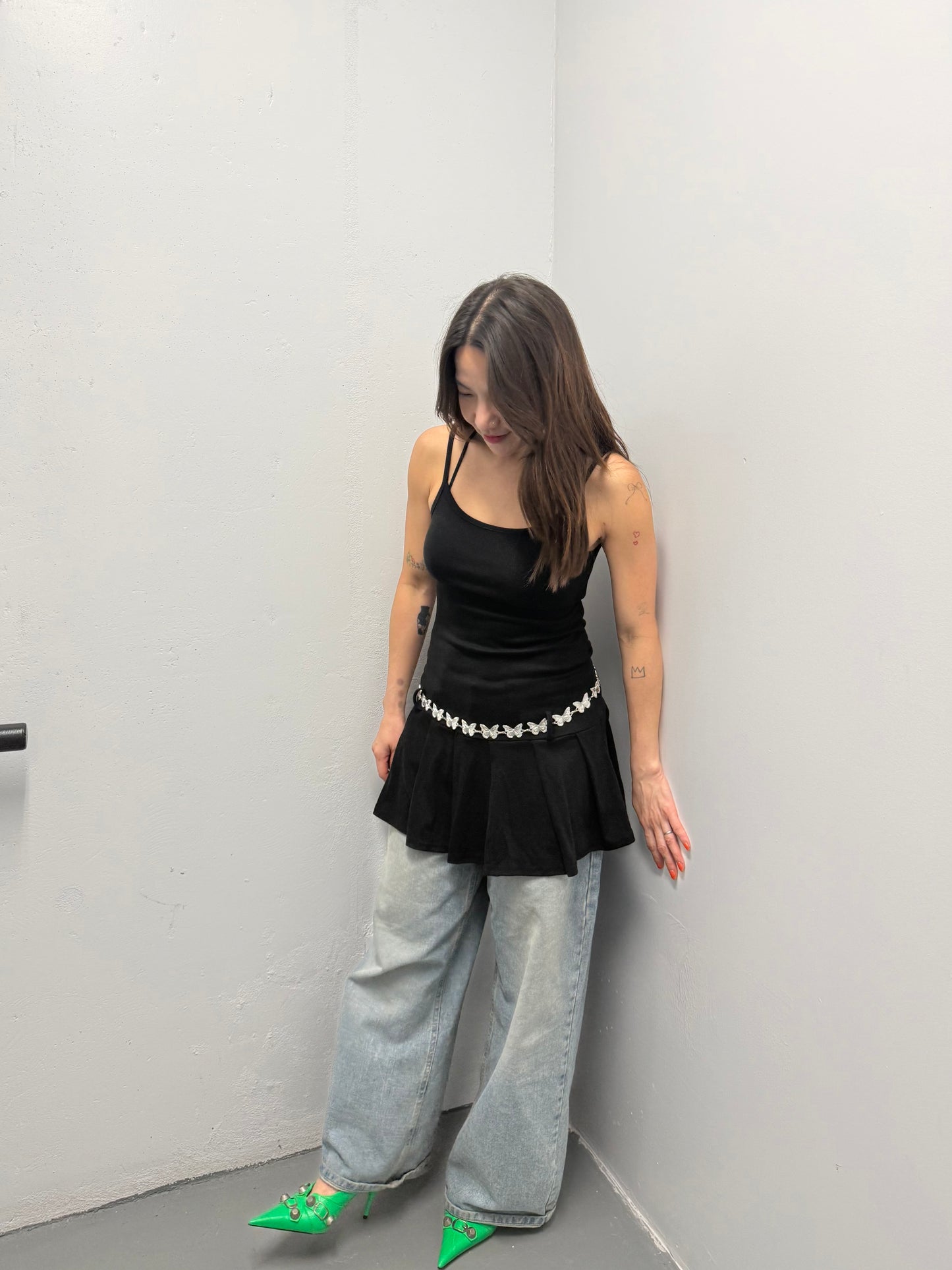 PAPILLON Butterfly chain belt