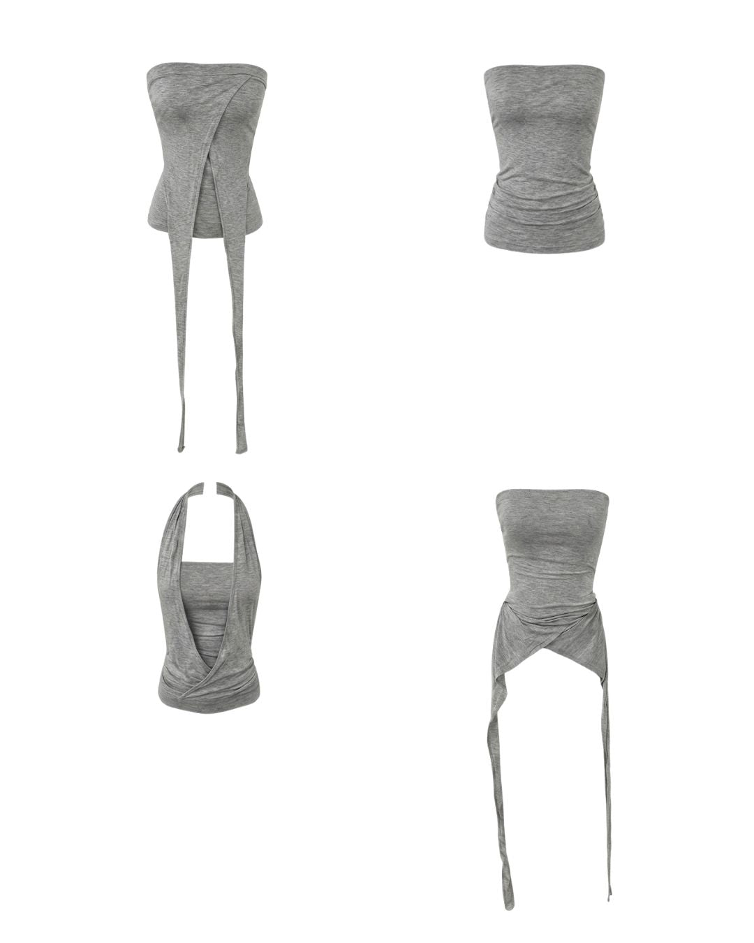 SHOLA Multi-way halter top