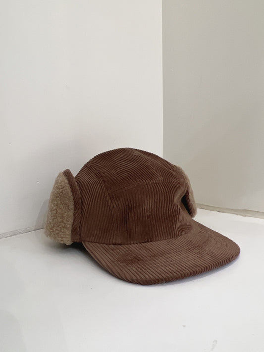 MAIN Corduroy trapper hat