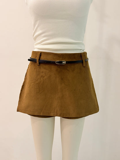 SILO Corduroy mini skirt