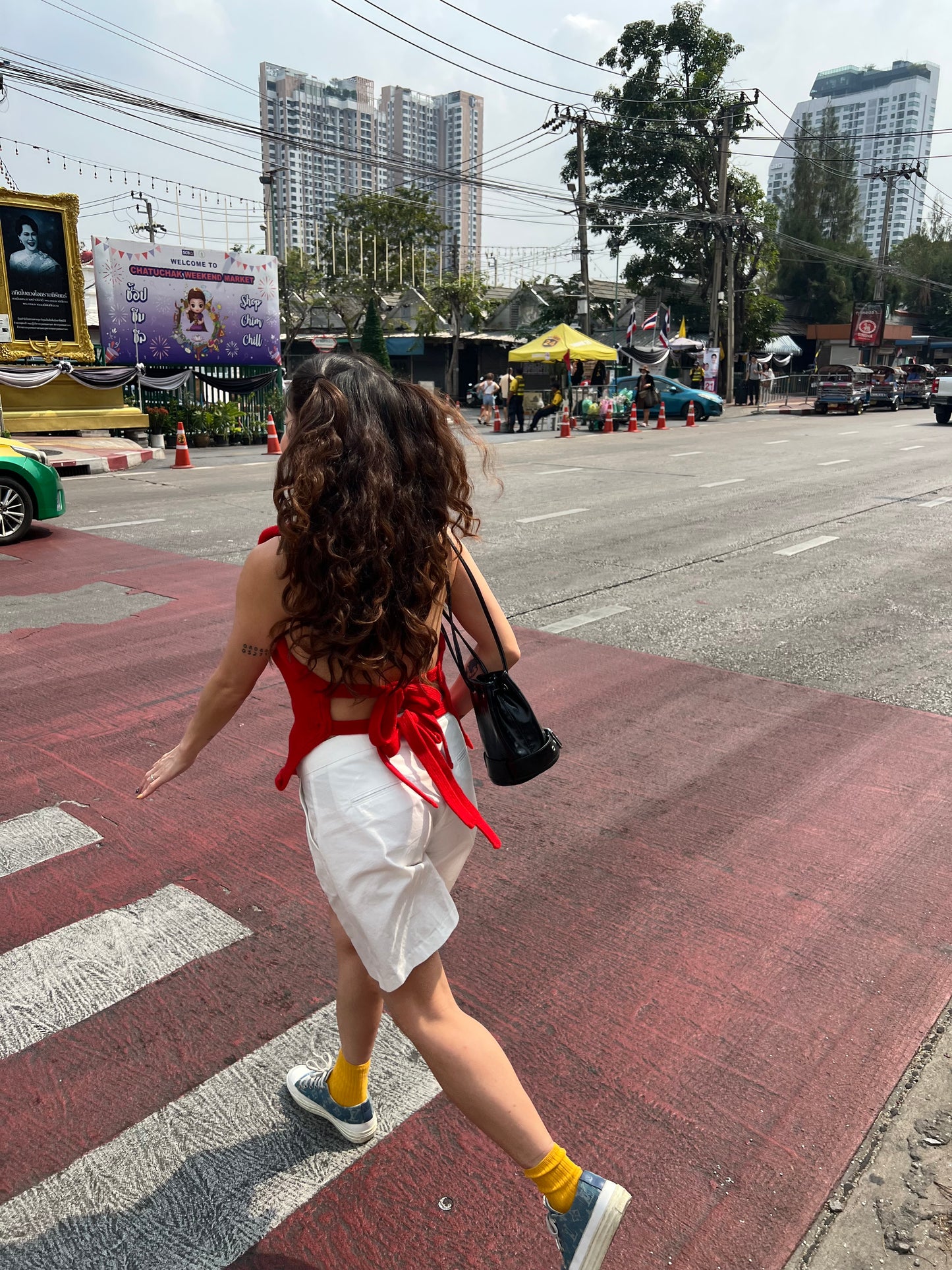 GEM Backless knit top