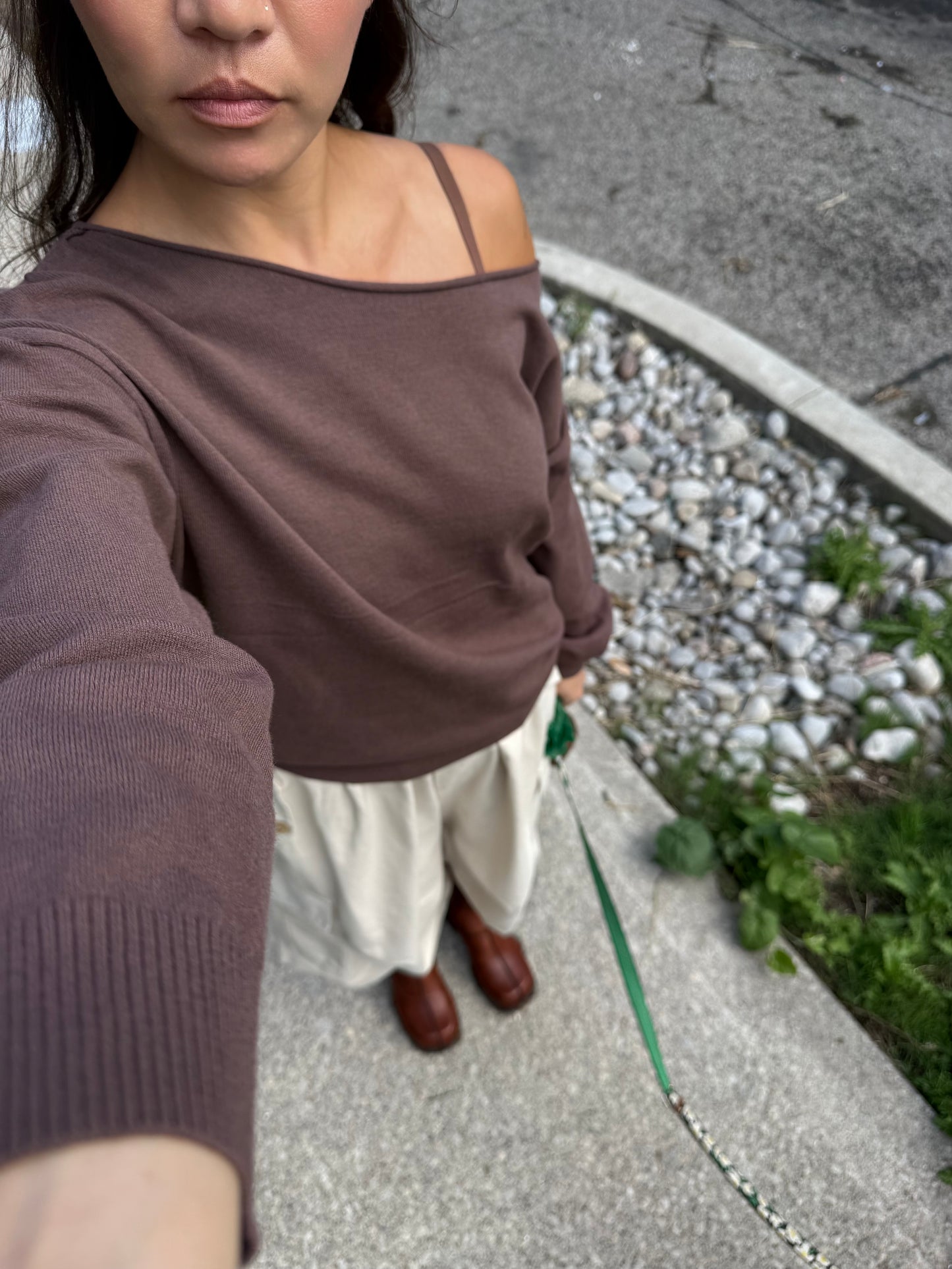 REMARK Boatneck sweater