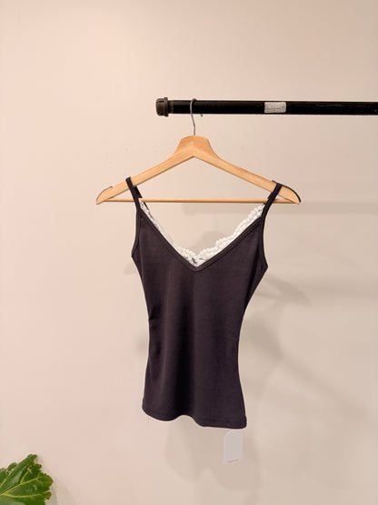 COLE Lacy neckline tanktop