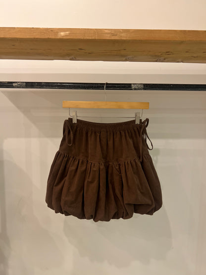 FASSO Corduroy puffy skirt