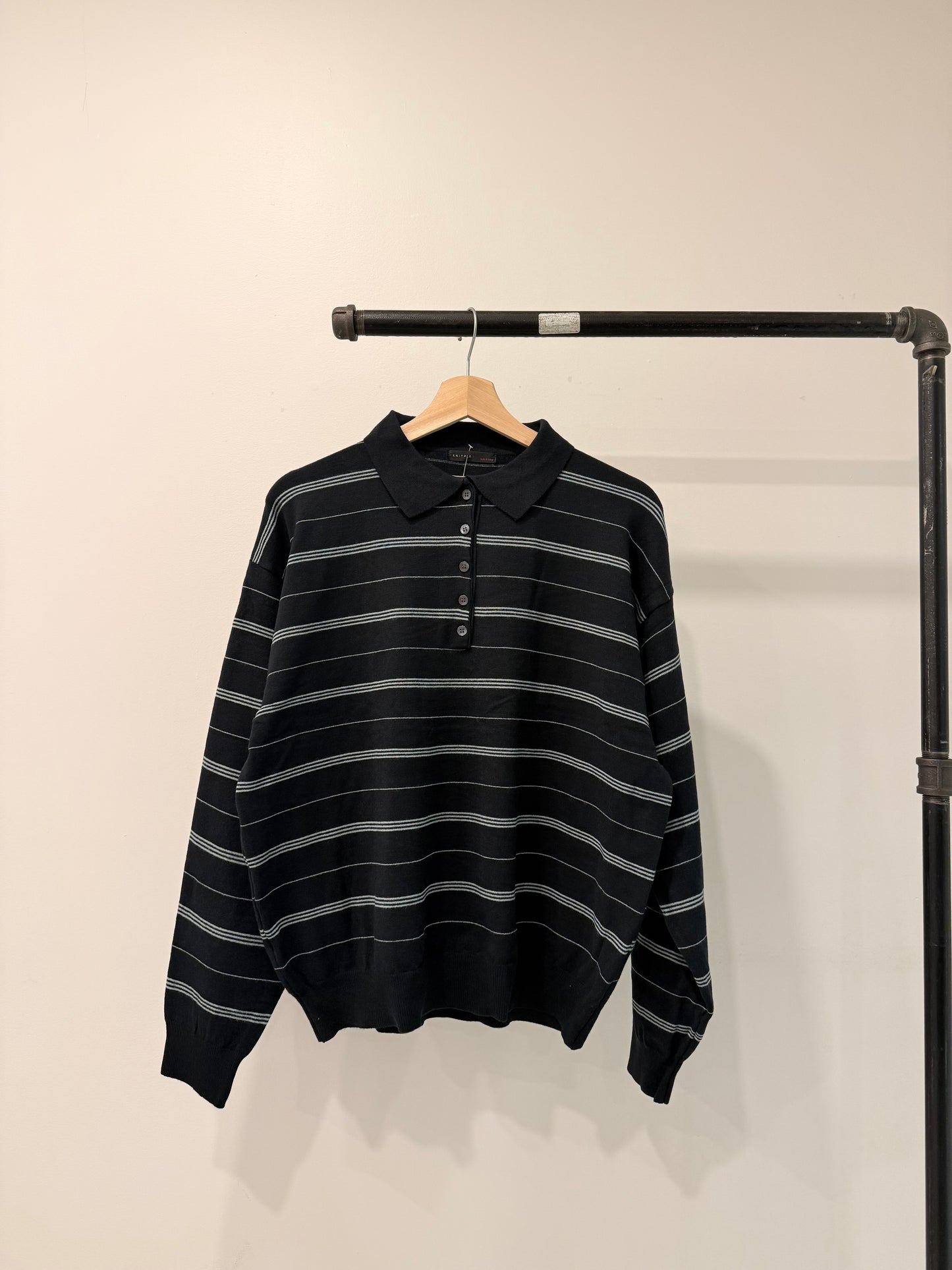 DRAMA Stripe knit top