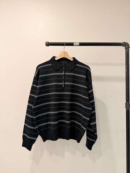 DRAMA Stripe knit top