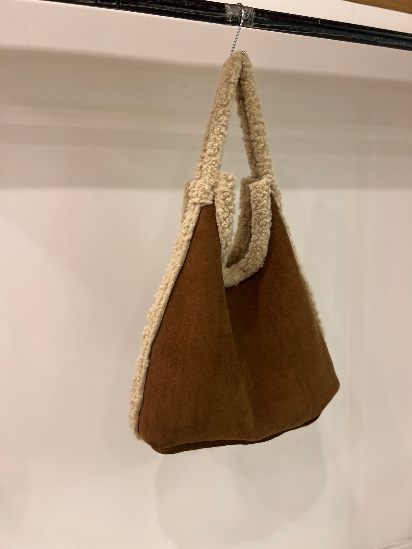 ORING Shearling tote bag