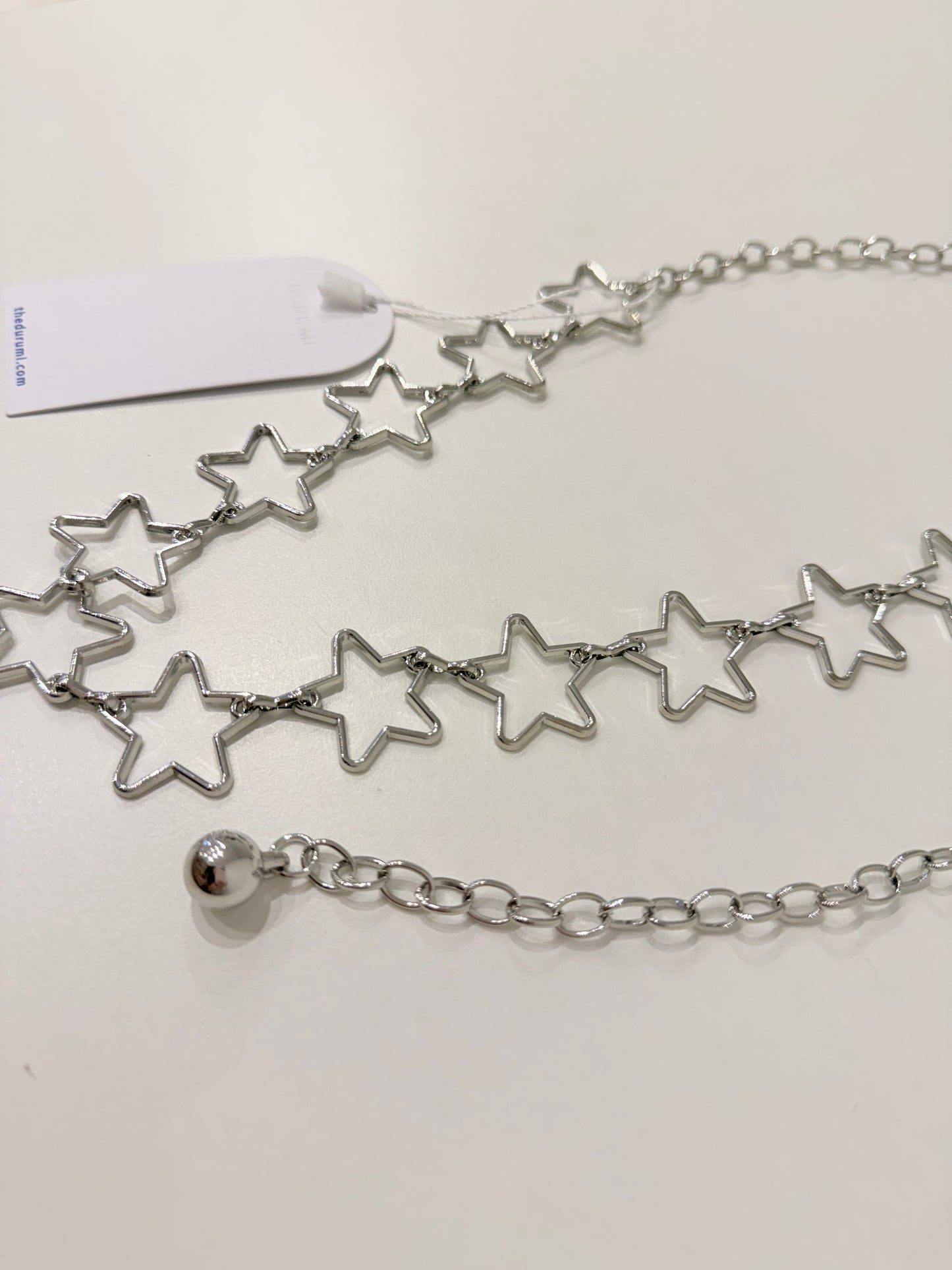 MARNIE Star chain belt