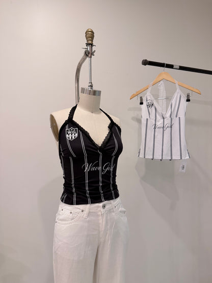 BILLIE Sporty halter top