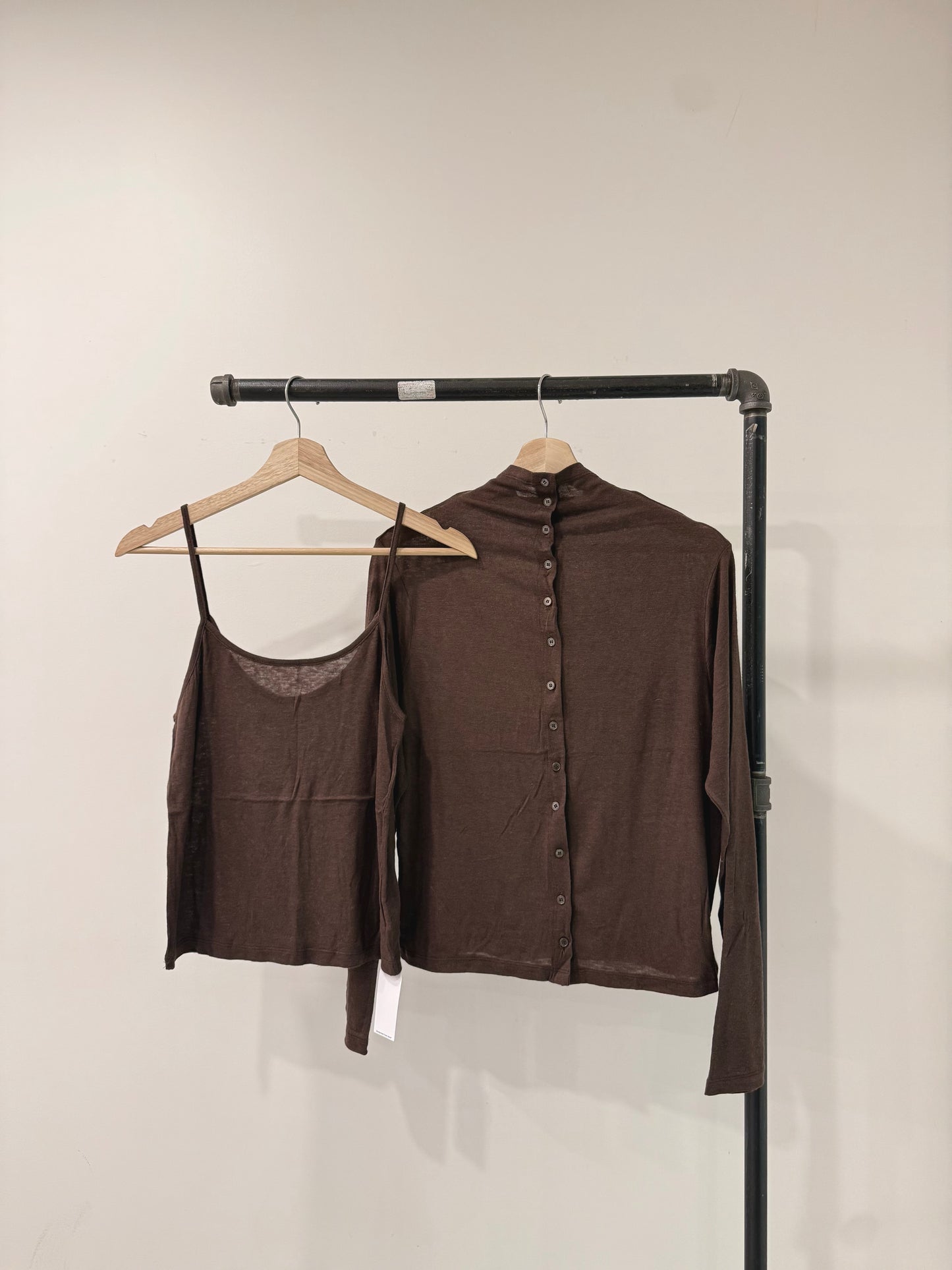 MUTE Soft cardigan set