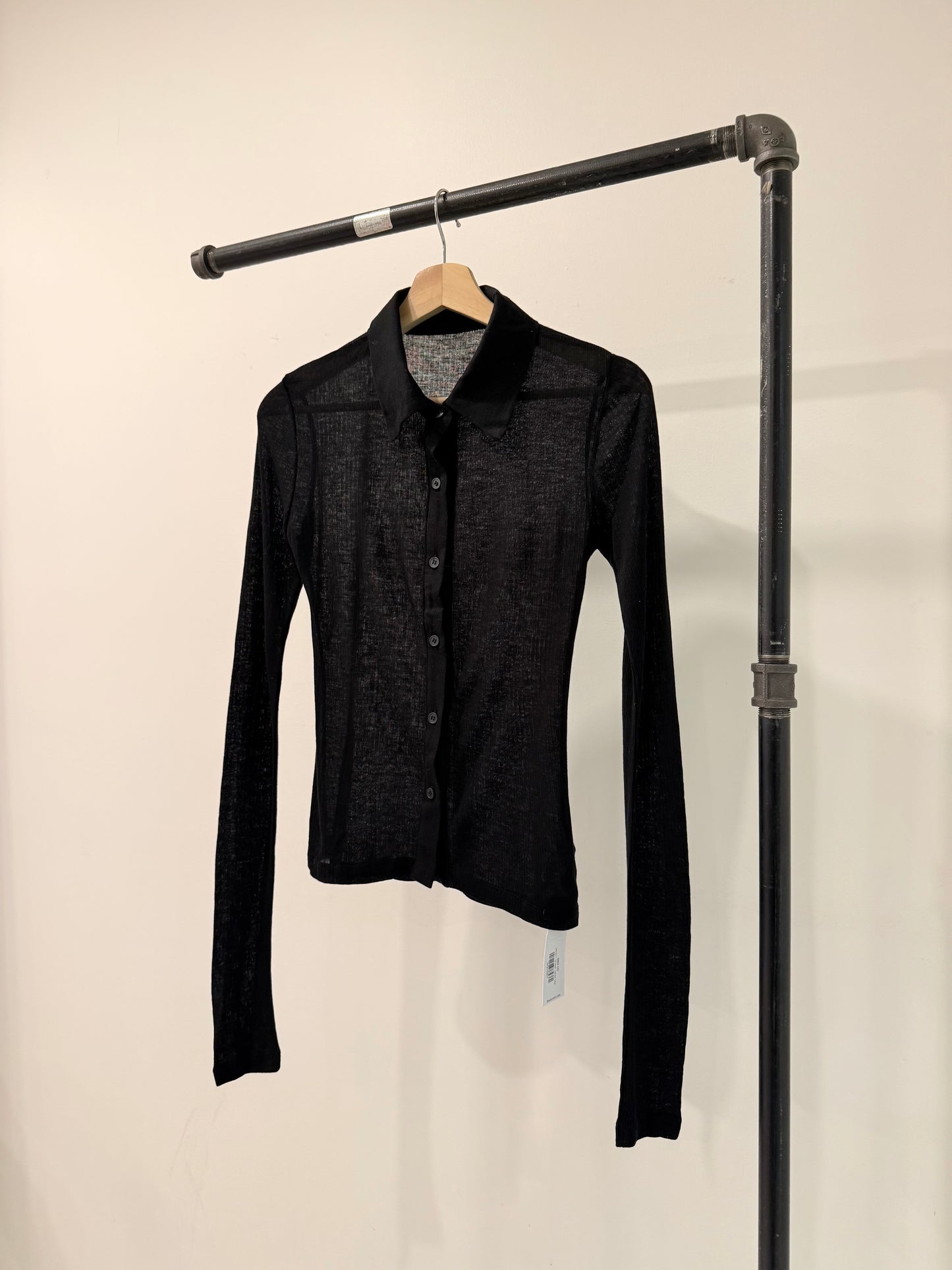 ASTELS Sheer collar top