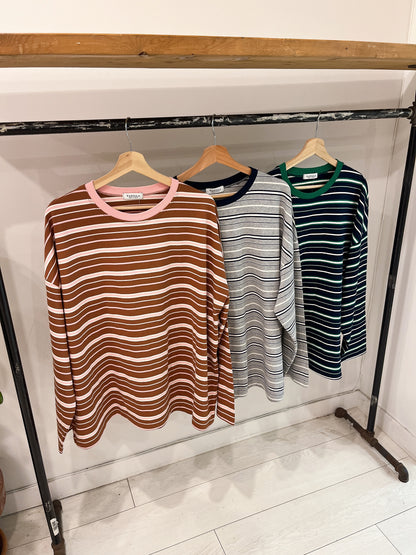 TEO Stripe long tee