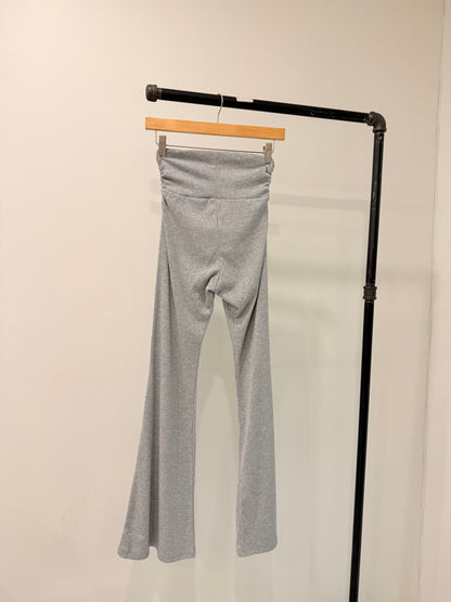 PITCH Ruched bootcut pants