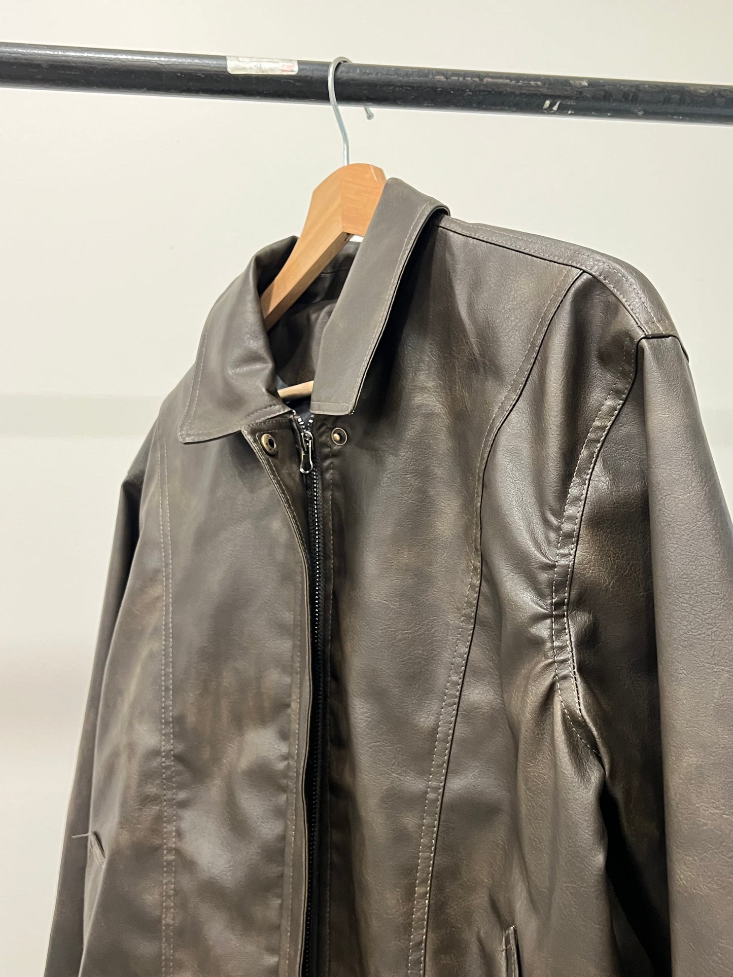 FIGA Vegan leather bomber