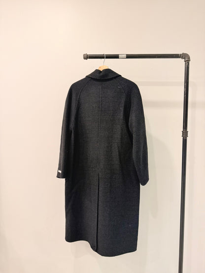 HILDA Plaid wool coat