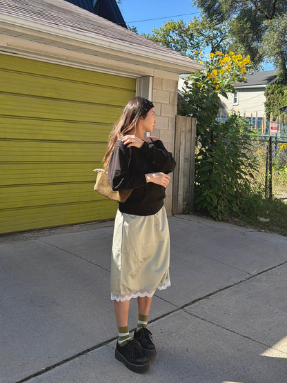 ROSIE Satin skirt