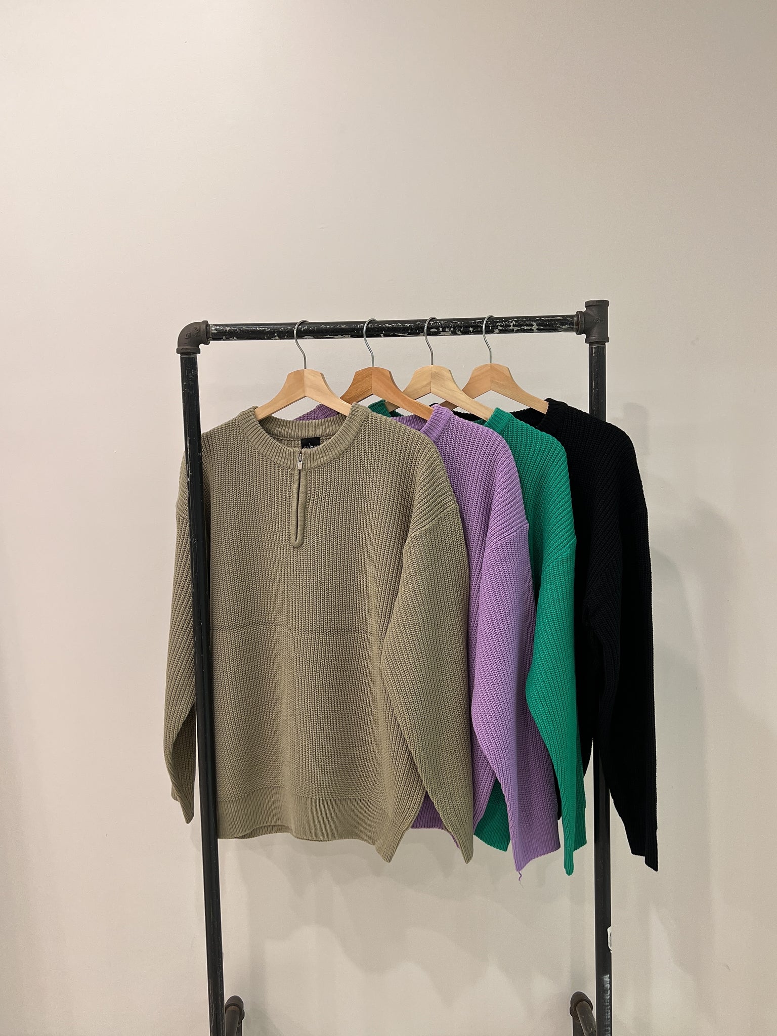 MAC Half-zip sweater