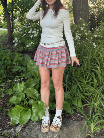 HUMBER Multi colour mini skirt