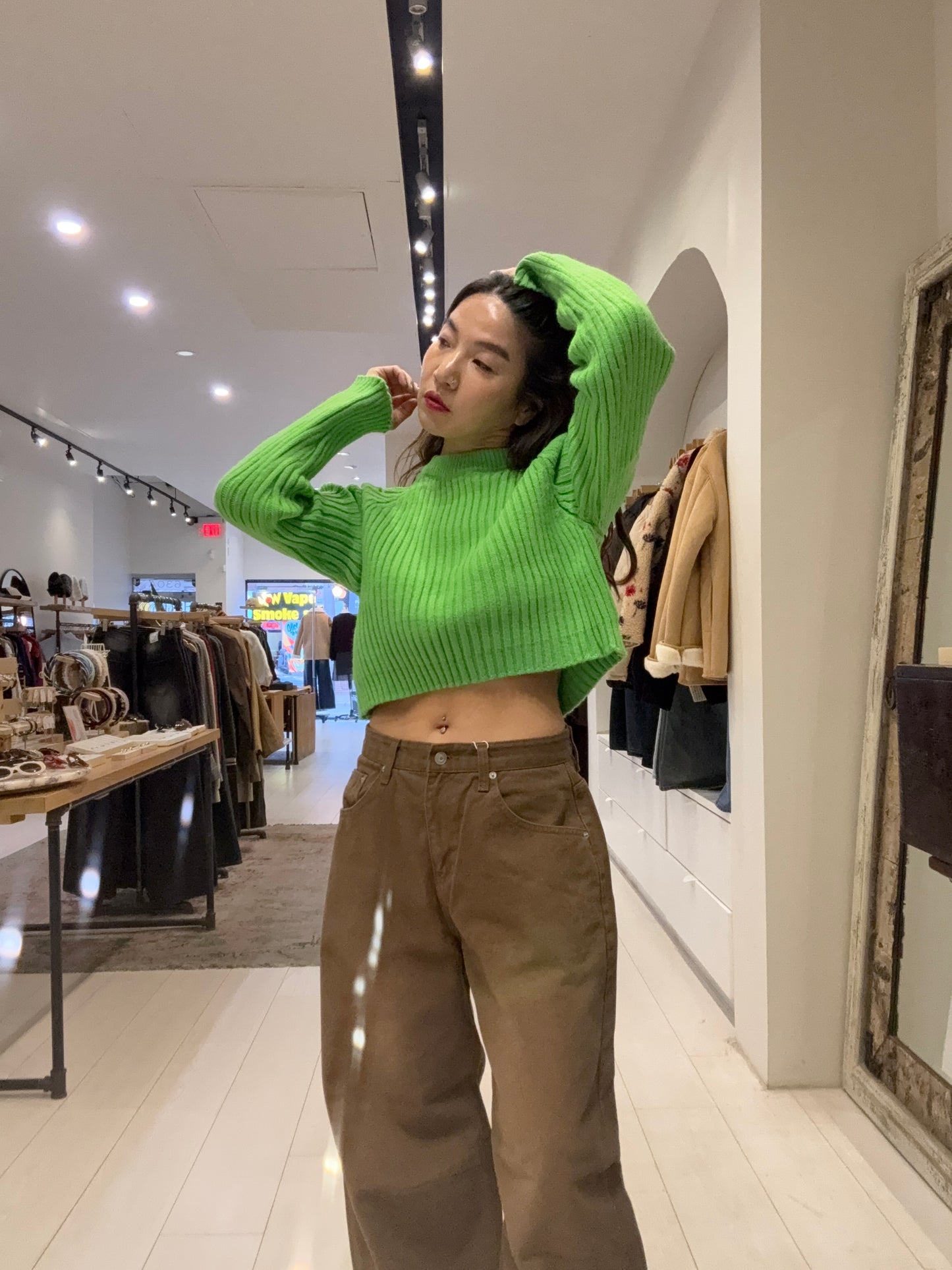FRED Cropped Sweater