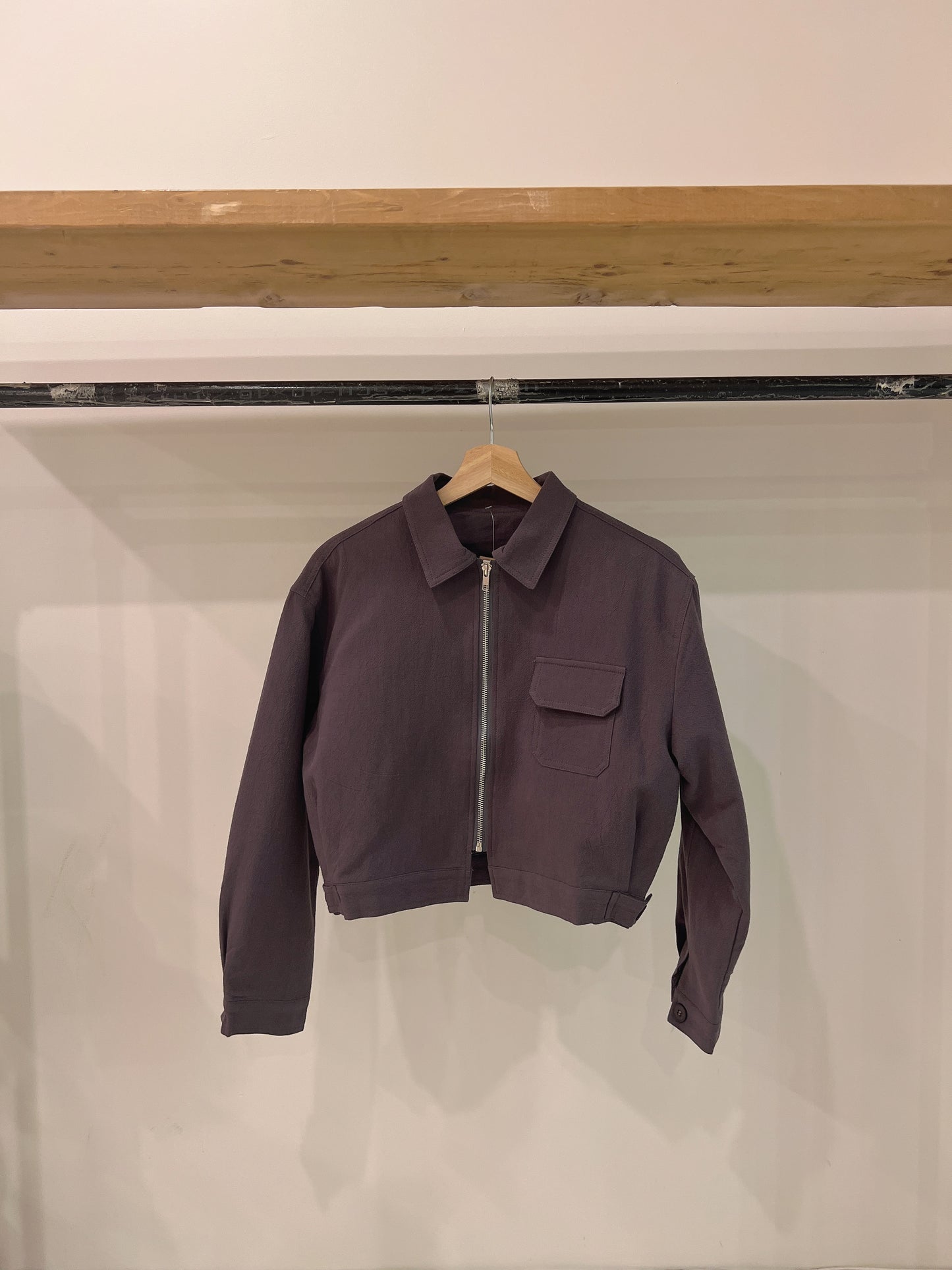 PASTEN Zip-up shirt