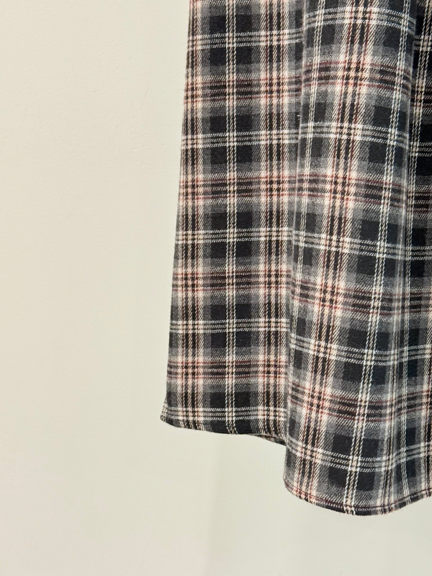 LIRA Plaid maxi skirt