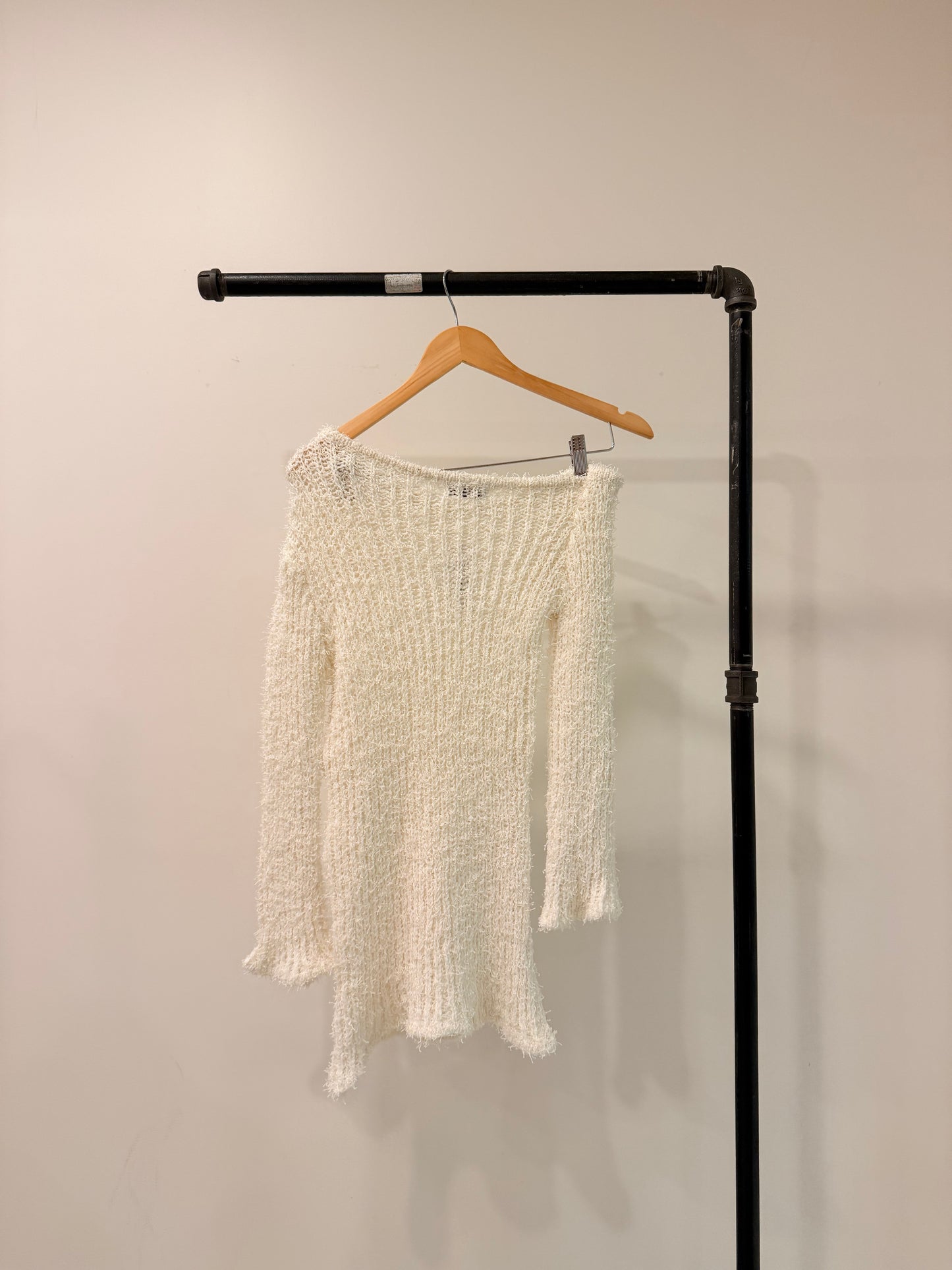 ROAR Asymmetric long knit top