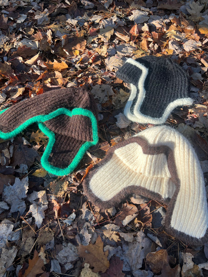 BREATH Earflap beanie