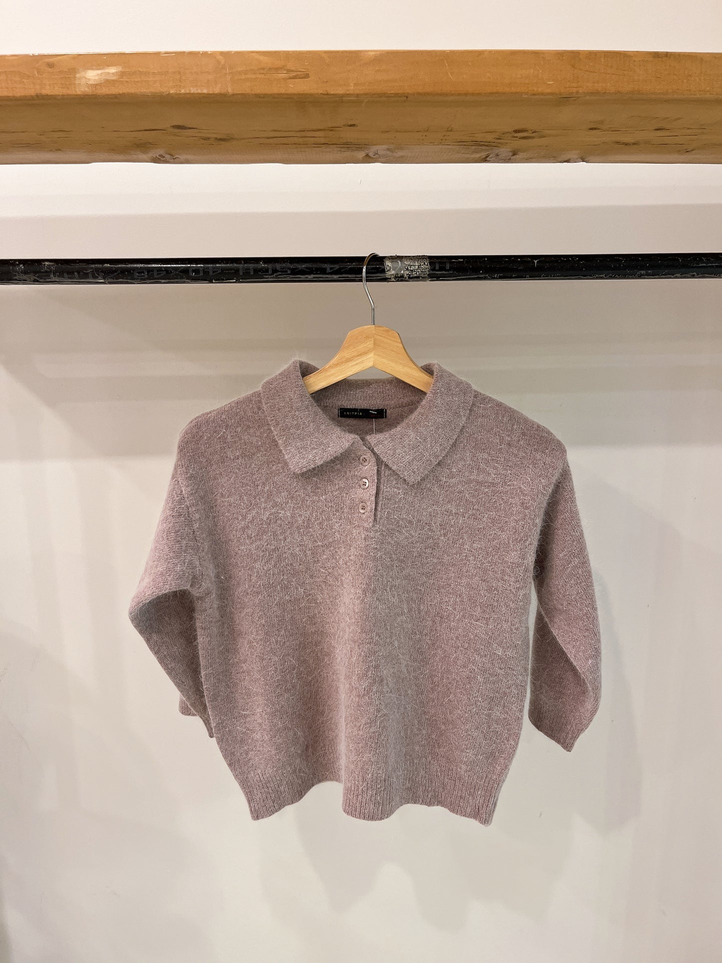 PEACH Angora sweater