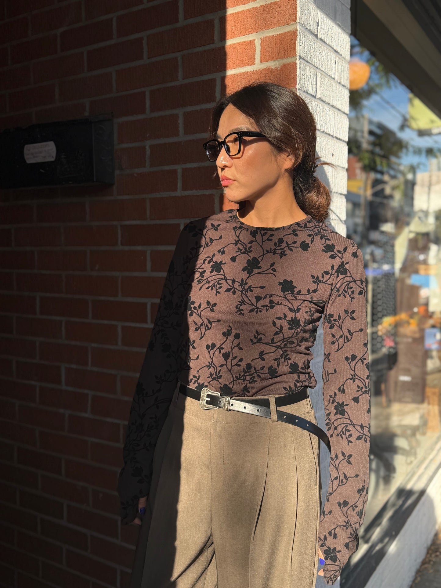 WAIN Jacquard long sleeve