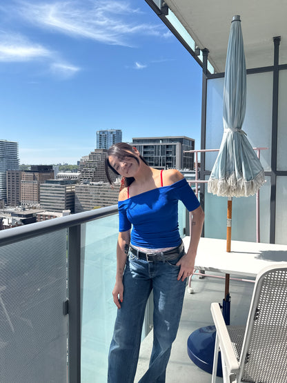 REESE Off-shoulder top