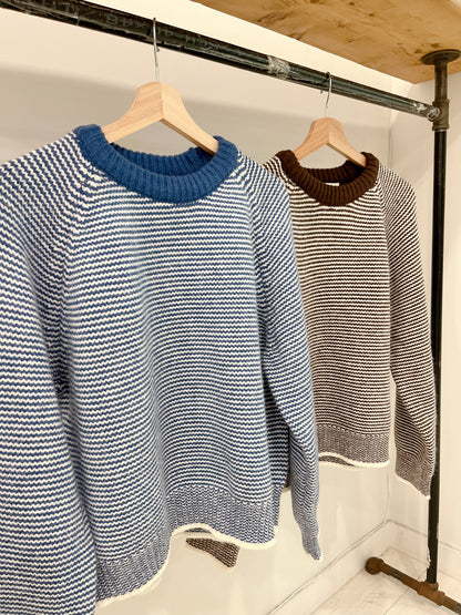 TOKU Stripe sweater