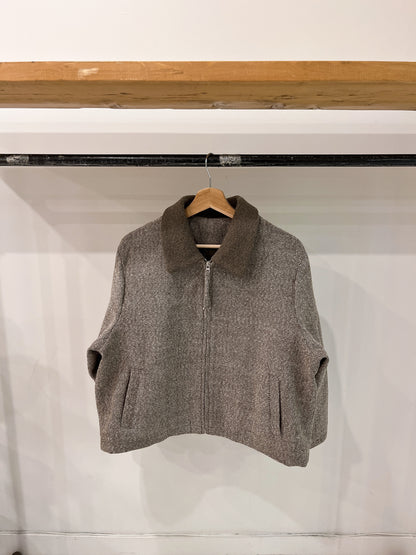 CORA Herringbone short jacket