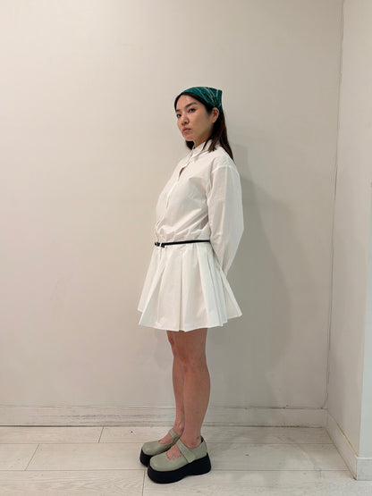 JOSIE Pleated shirtdress