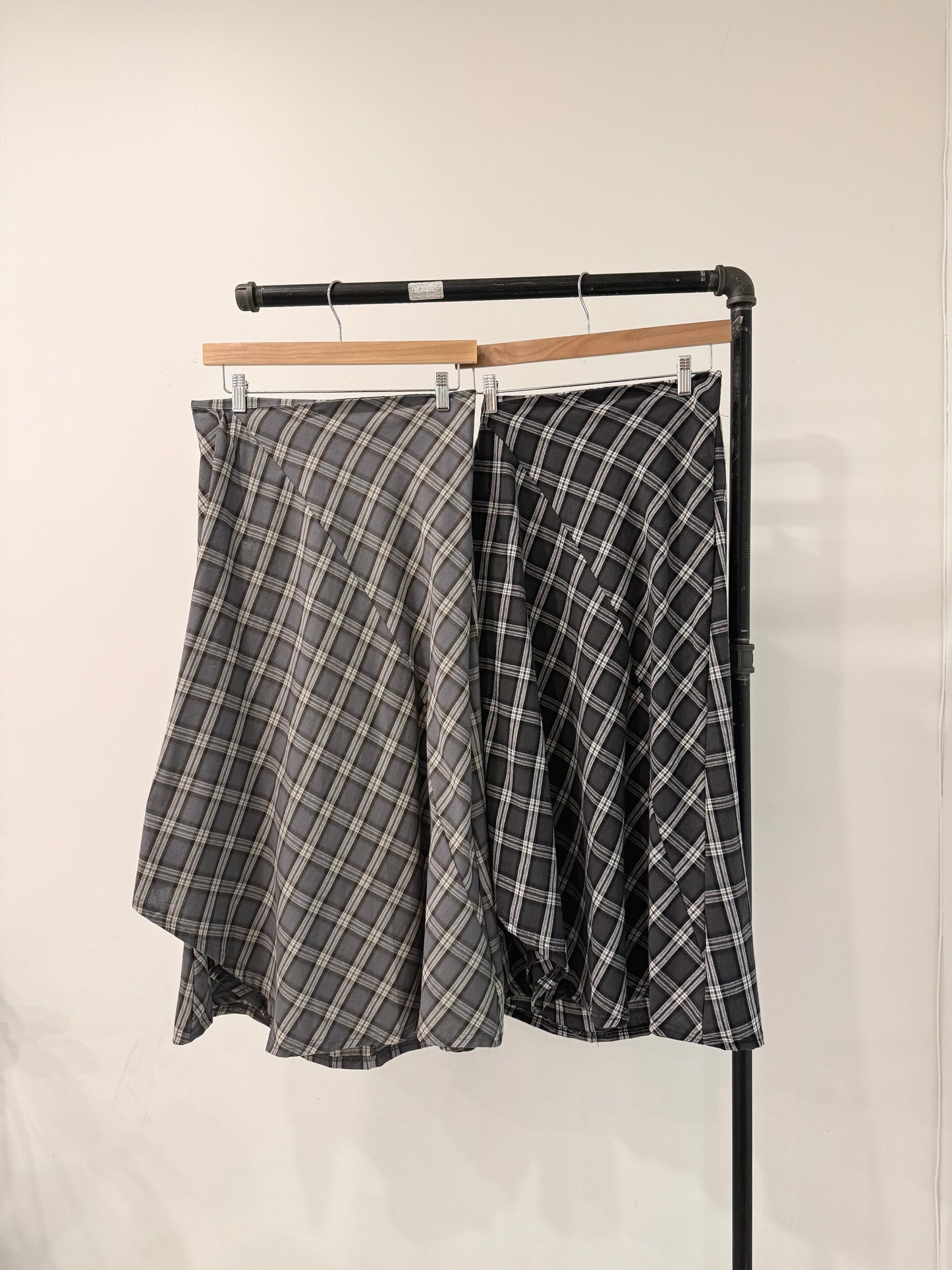 BLAIR Plaid maxi skirt